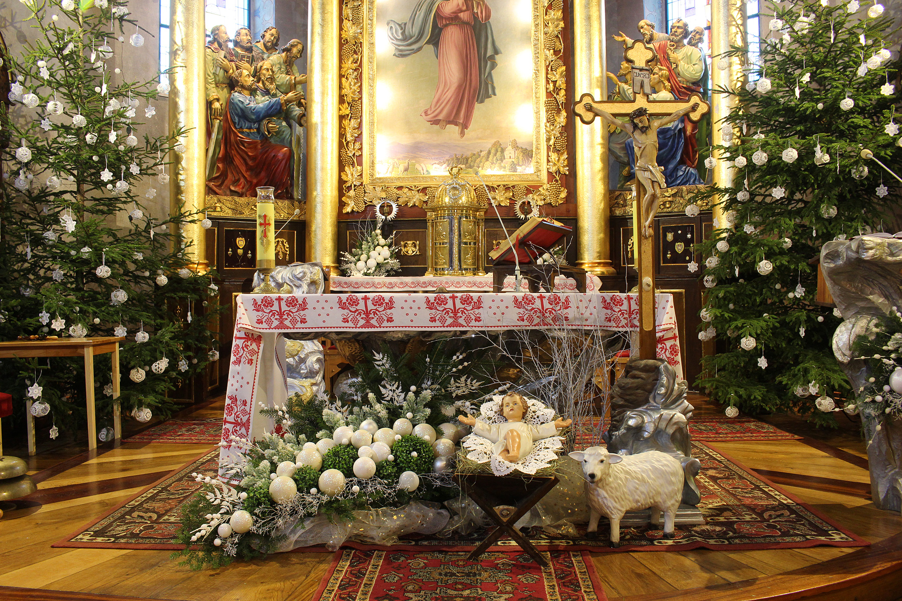 Wystrój Okien Na święta Bożego Narodzenia 12 Święta Bożego Narodzenia – Wystrój kościoła – Rzymskokatolicka