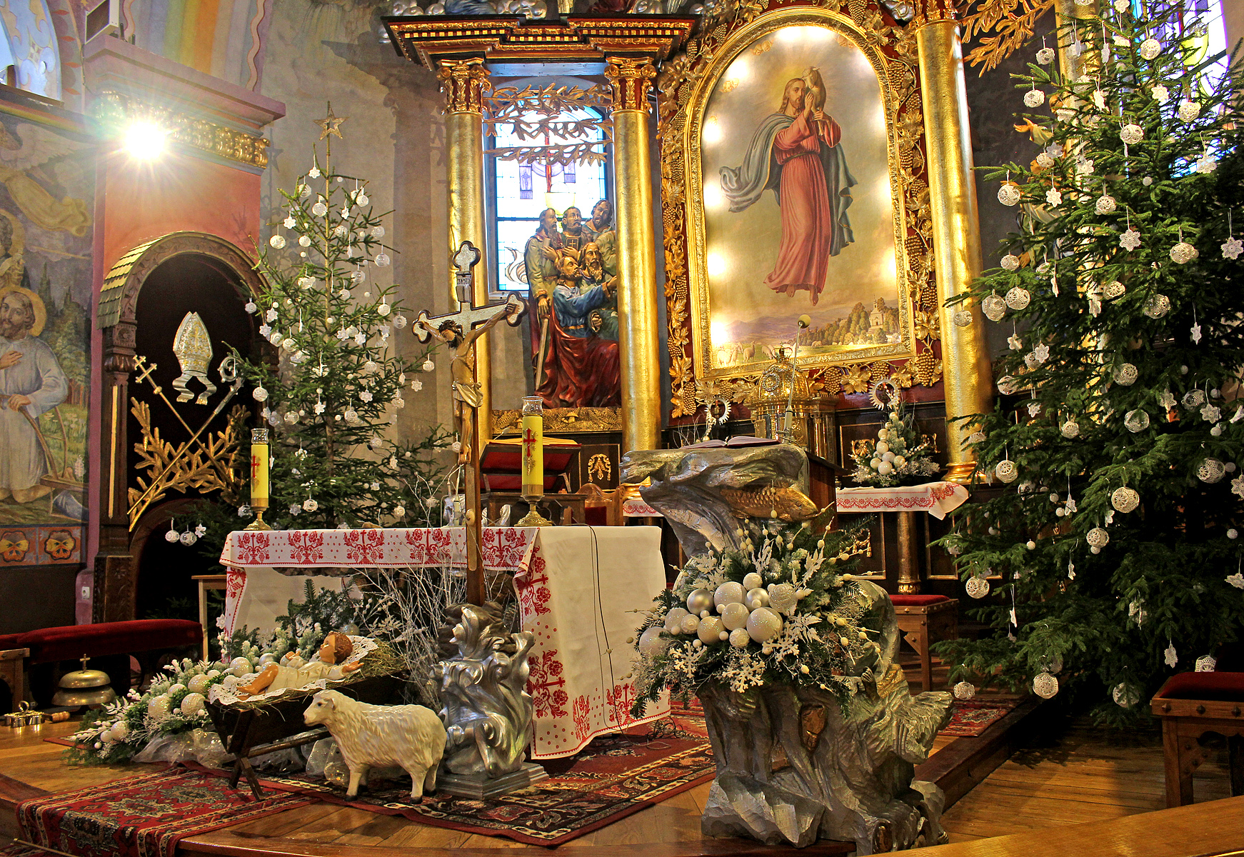 Wystrój Okien Na święta Bożego Narodzenia 12 Święta Bożego Narodzenia – Wystrój kościoła – Rzymskokatolicka